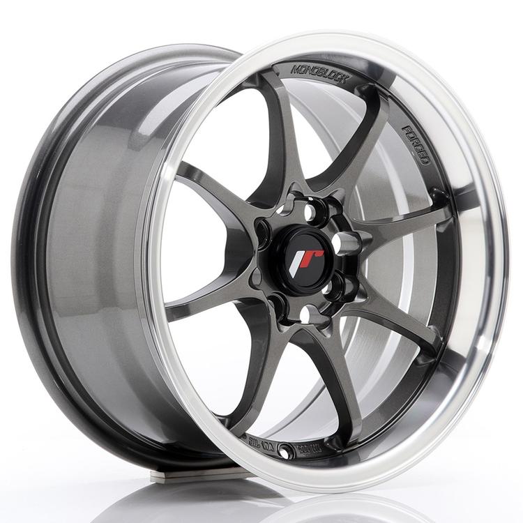 JR Wheels JR5 alumiinivanne, Harmaa, 15"