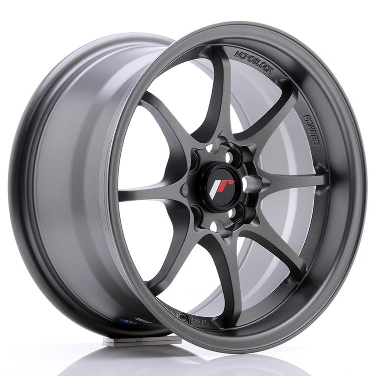JR Wheels JR5 alumiinivanne, Harmaa, 15"