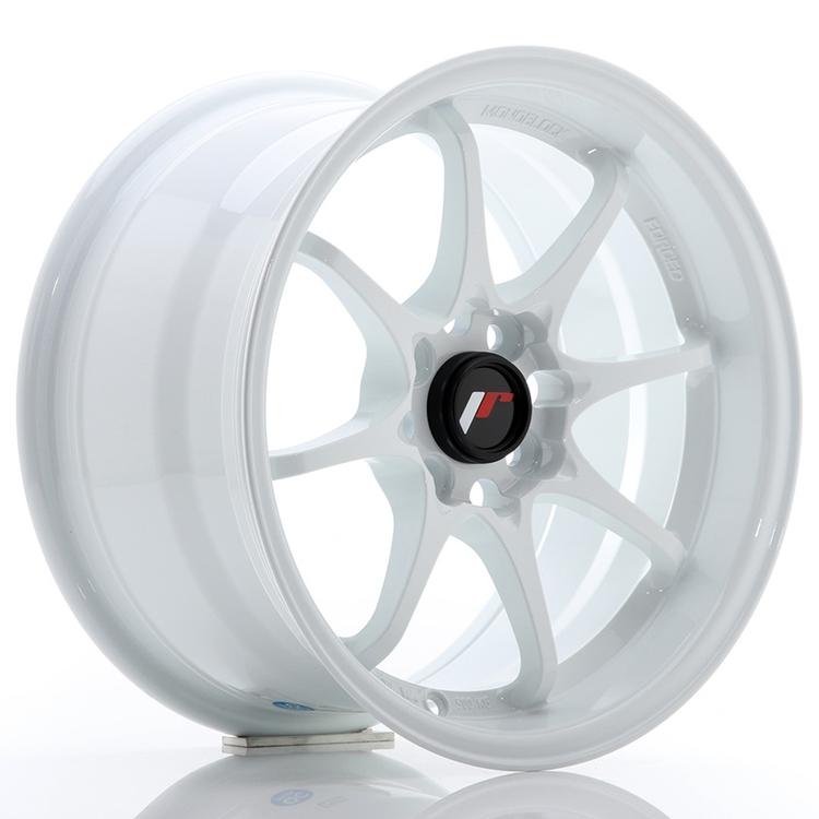 JR Wheels JR5 alumiinivanne, Valkoinen, 15"