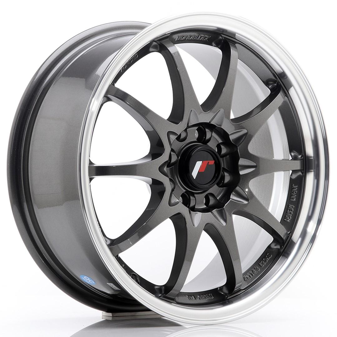 JR Wheels JR5 aluminiumfälg i Grå, 16"