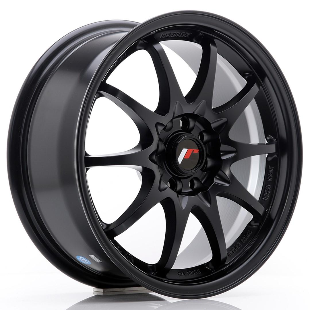 JR Wheels JR5 alloy wheel in Black, 16"