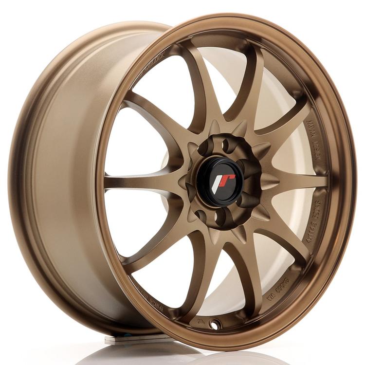 JR Wheels JR5 aluminiumsfælg i Bronze, 16"