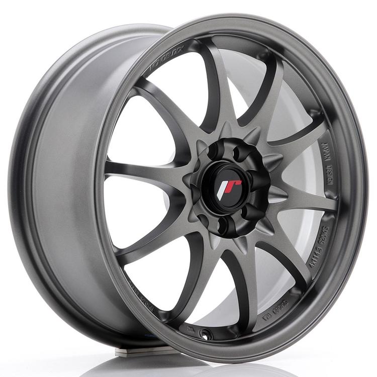 JR Wheels JR5 alloy wheel in Grey, 16"