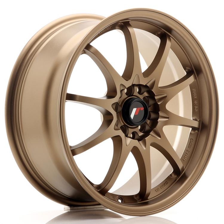 JR Wheels JR5 aluminiumfälg i Brons, 17"