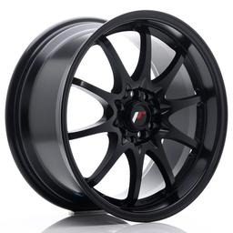 JR Wheels JR5 alumiinivanne, Musta, 17"
