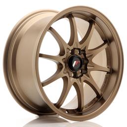 JR Wheels JR5 alumiinivanne, Pronssi, 17"