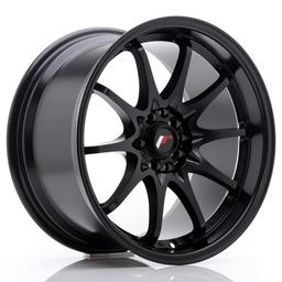 JR Wheels JR5 alumiinivanne, Musta, 17"