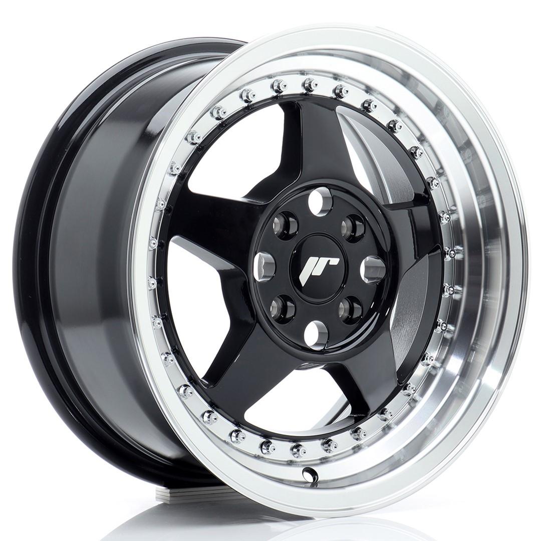 JR Wheels JR6 aluminiumfälg i Svart, 15"