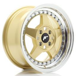 JR Wheels JR6 alloy wheel in Gold, 15"