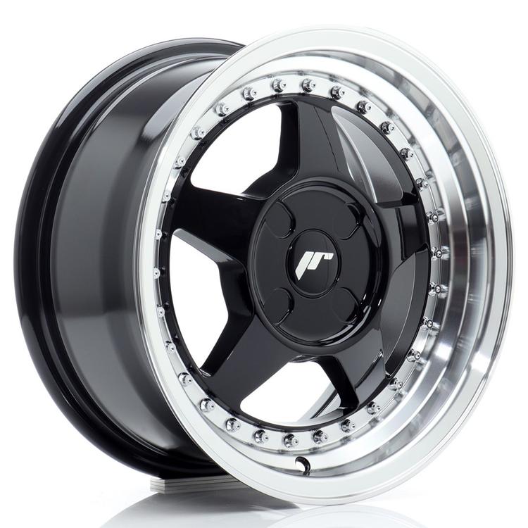 JR Wheels JR6 aluminiumfälg i Svart, 15"