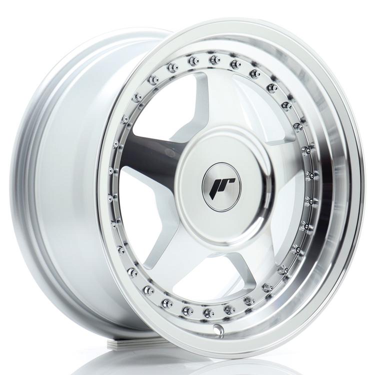 JR Wheels JR6 aluminiumsfelg i Sølv, 15"