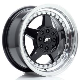 JR Wheels JR6 aluminiumsfælg i Sort, 15"