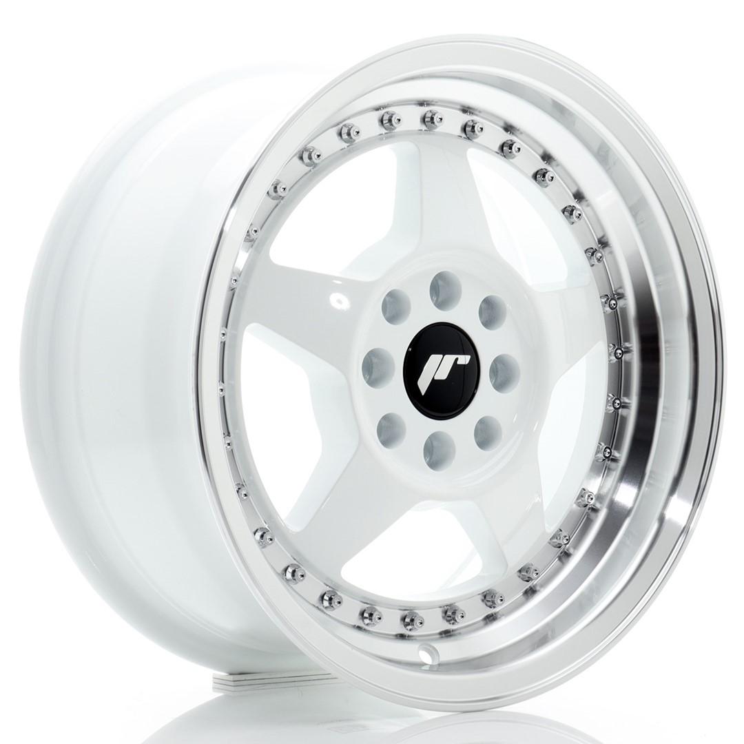 JR Wheels JR6 aluminiumsfælg i Sort, 15"