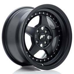 JR Wheels JR6 alumiinivanne, Musta, 15"