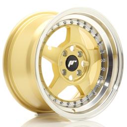 JR Wheels JR6 alumiinivanne, Kulta, 15"