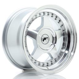 JR Wheels JR6 aluminiumsfælg i Sølv, 15"