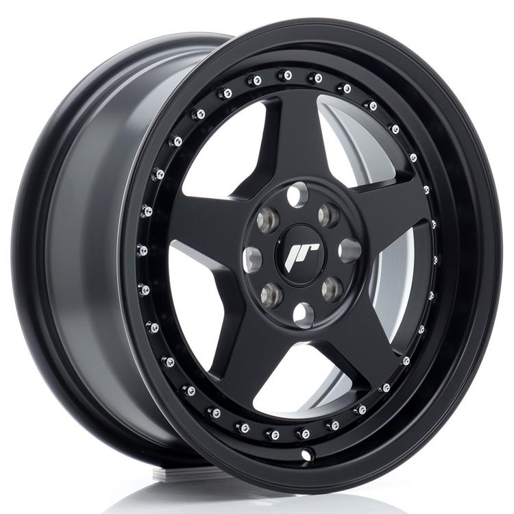 JR Wheels JR6 aluminiumfälg i Svart, 16"