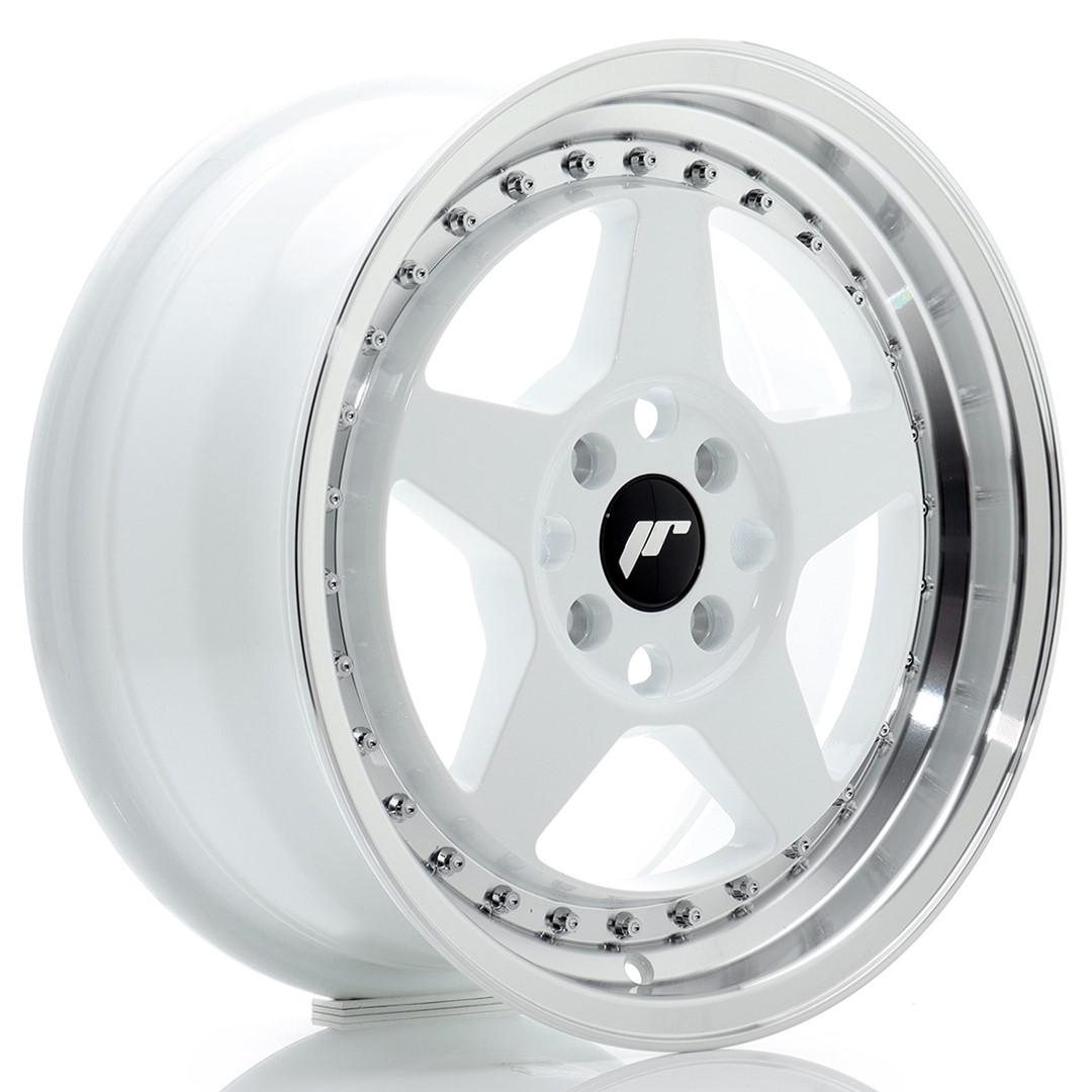 JR Wheels JR6 alloy wheel in Black, 16"