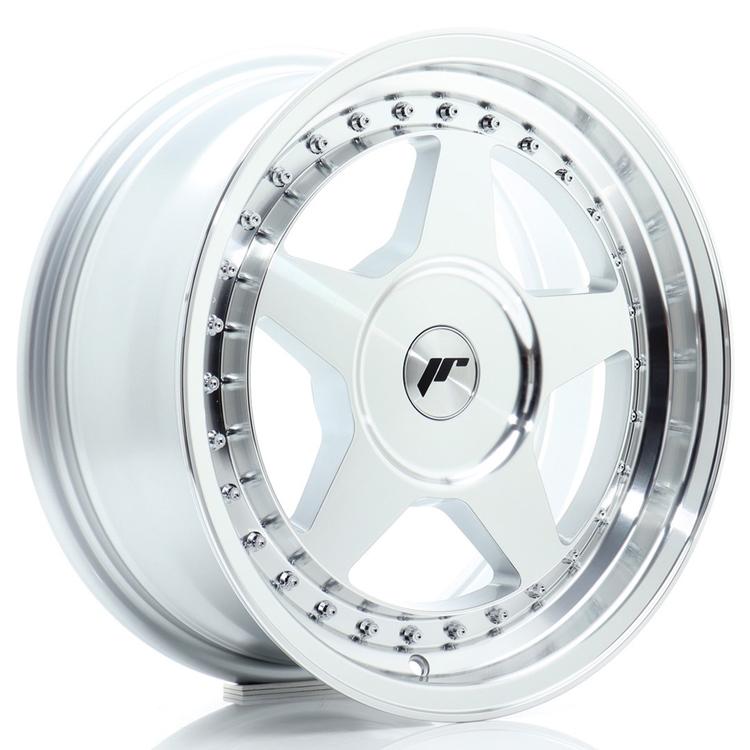 JR Wheels JR6 aluminiumsfelg i Sølv, 16"