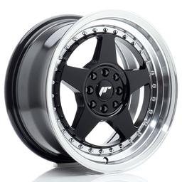 JR Wheels JR6 aluminiumsfælg i Sort, 16"