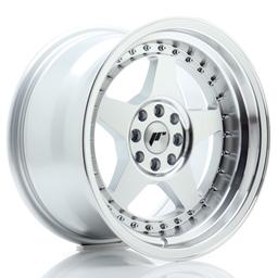 JR Wheels JR6 aluminiumsfælg i Sølv, 16"