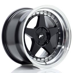 JR Wheels JR6 aluminiumsfelg i Svart, 17"