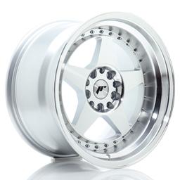 JR Wheels JR6 alumiinivanne, Hopea, 17"