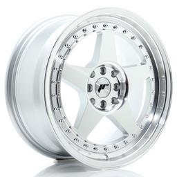 JR Wheels JR6 aluminiumfälg i Silver, 17"