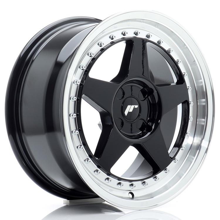JR Wheels JR6 aluminiumfälg i Svart, 17"