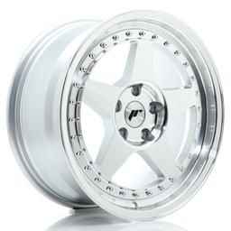 JR Wheels JR6 aluminiumsfelg i Sølv, 17"