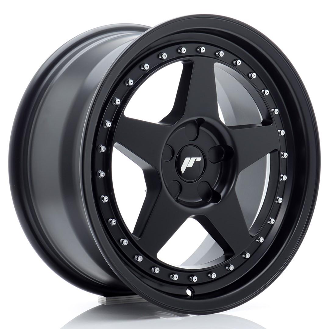 JR Wheels JR6 aluminiumsfælg i Sort, 17"