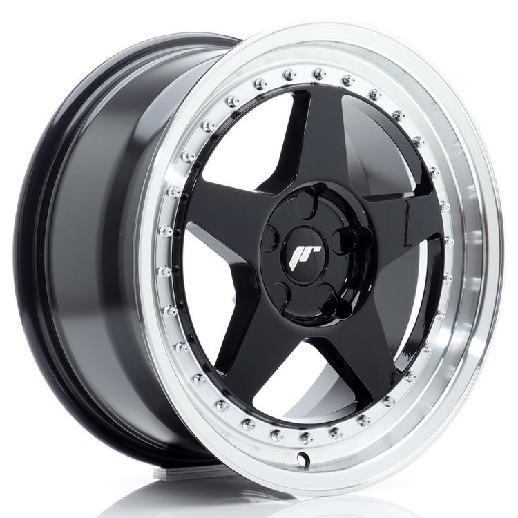 JR Wheels JR6 aluminiumfälg i Svart, 17"