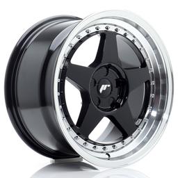 JR Wheels JR6 aluminiumsfælg i Sort, 17"