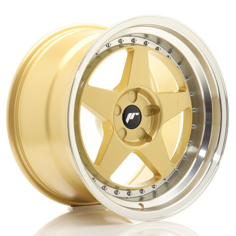JR Wheels JR6 aluminiumfälg i Guld, 18"