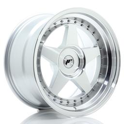 JR Wheels JR6 aluminiumsfælg i Sølv, 18"