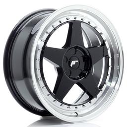 JR Wheels JR6 aluminiumsfælg i Sort, 18"