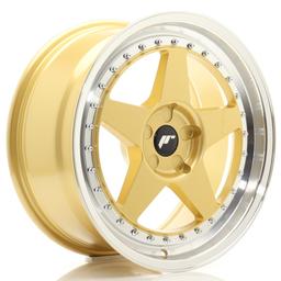 JR Wheels JR6 aluminiumsfælg i Guld, 18"