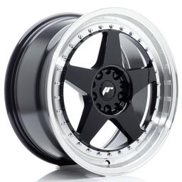 JR Wheels JR6 aluminiumsfælg i Sort, 18"