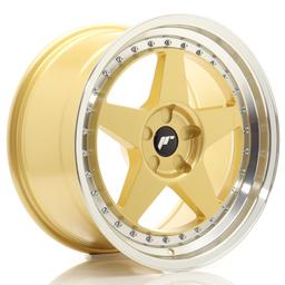 JR Wheels JR6 aluminiumsfælg i Guld, 18"