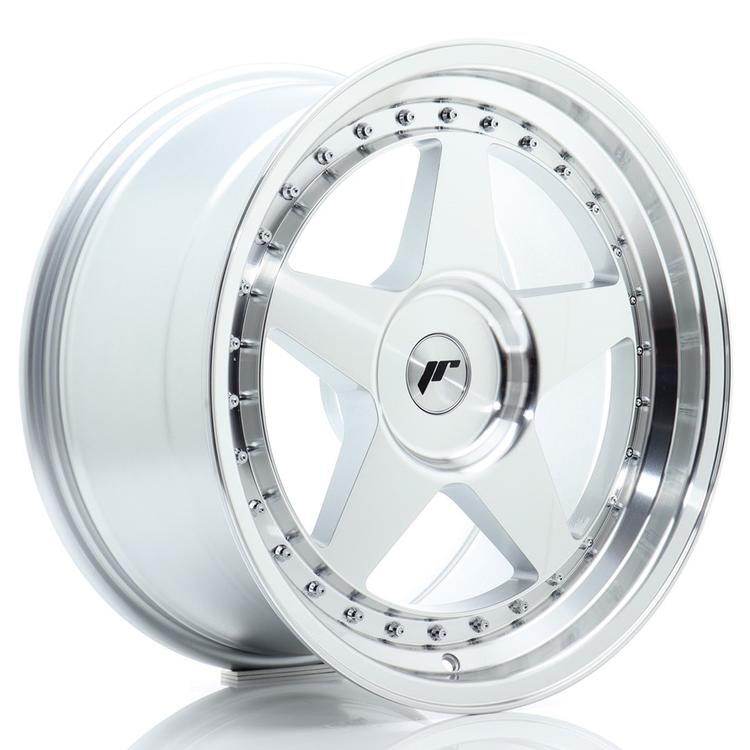 JR Wheels JR6 alloy wheel in Silver, 18"