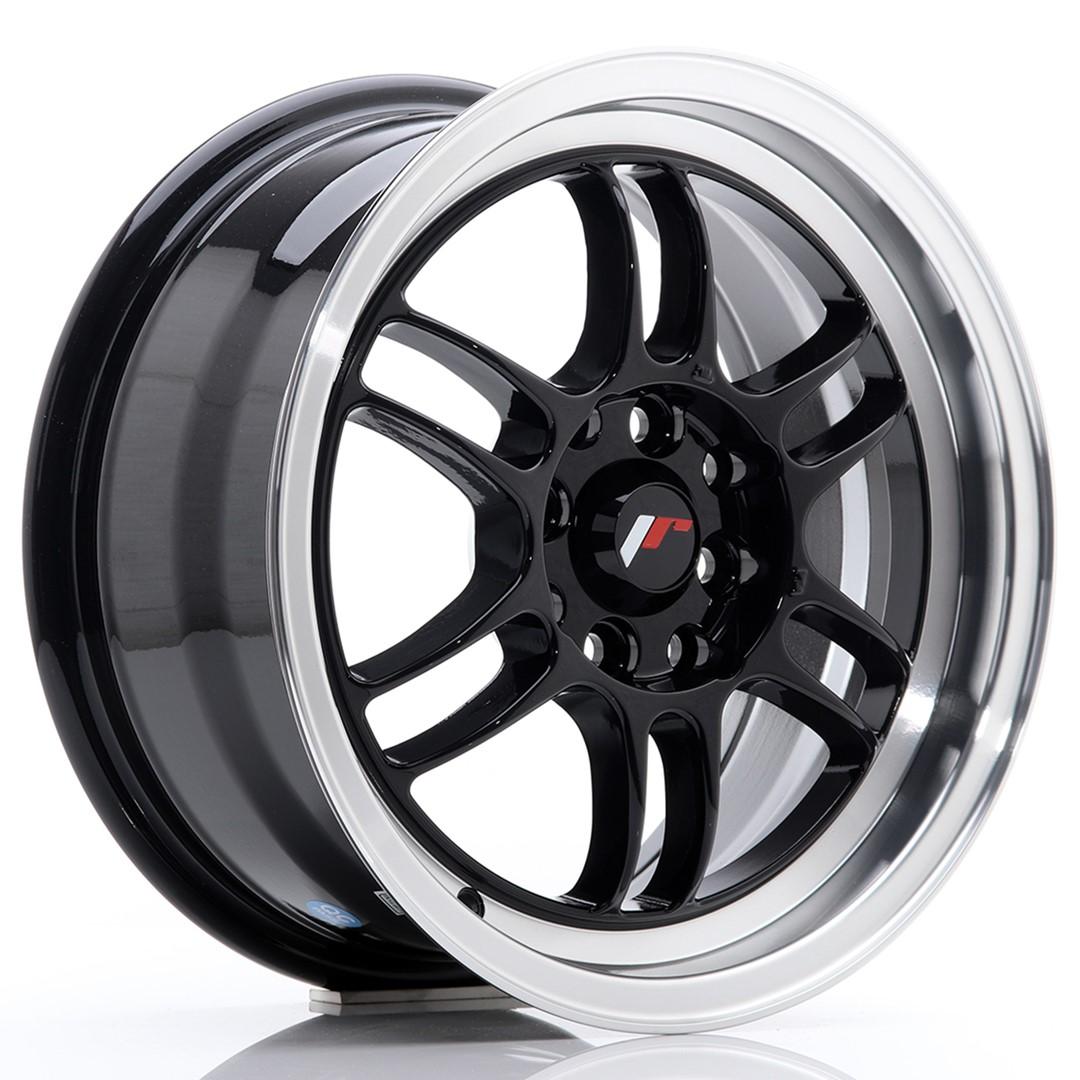 JR Wheels JR7 aluminiumfälg i Svart, 15"