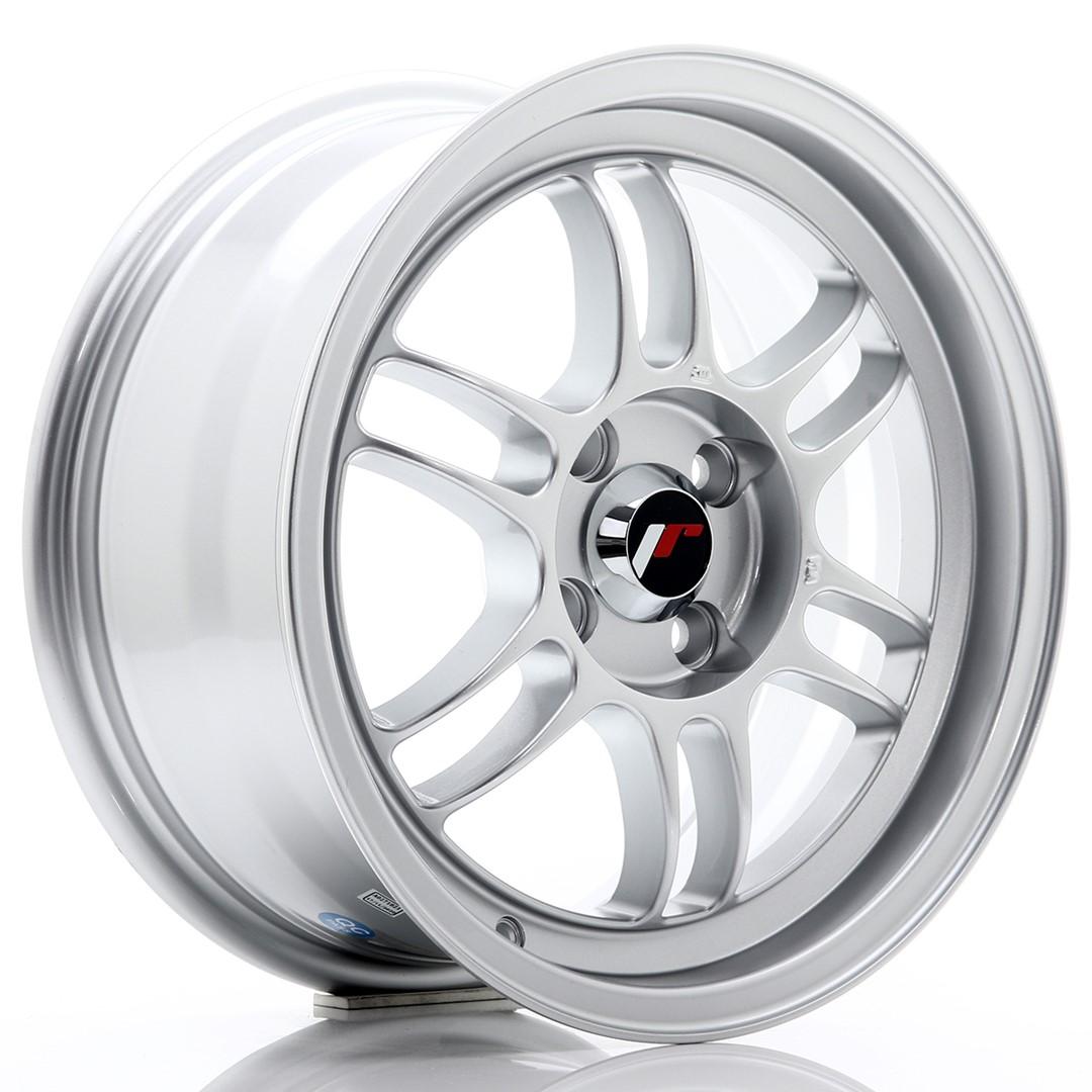 JR Wheels JR7 aluminiumfälg i Silver, 15"