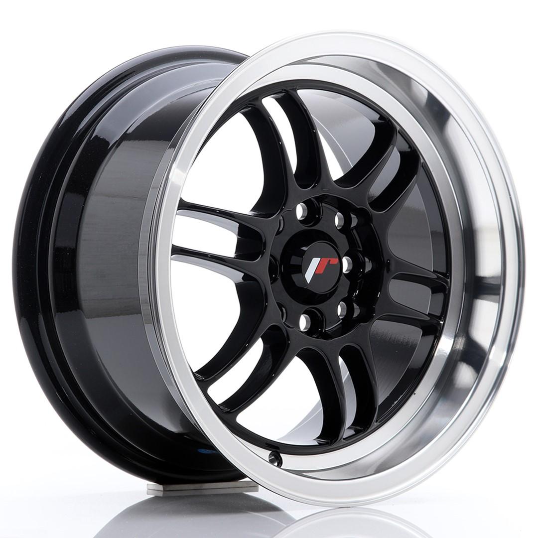 JR Wheels JR7 aluminiumfälg i Svart, 15"