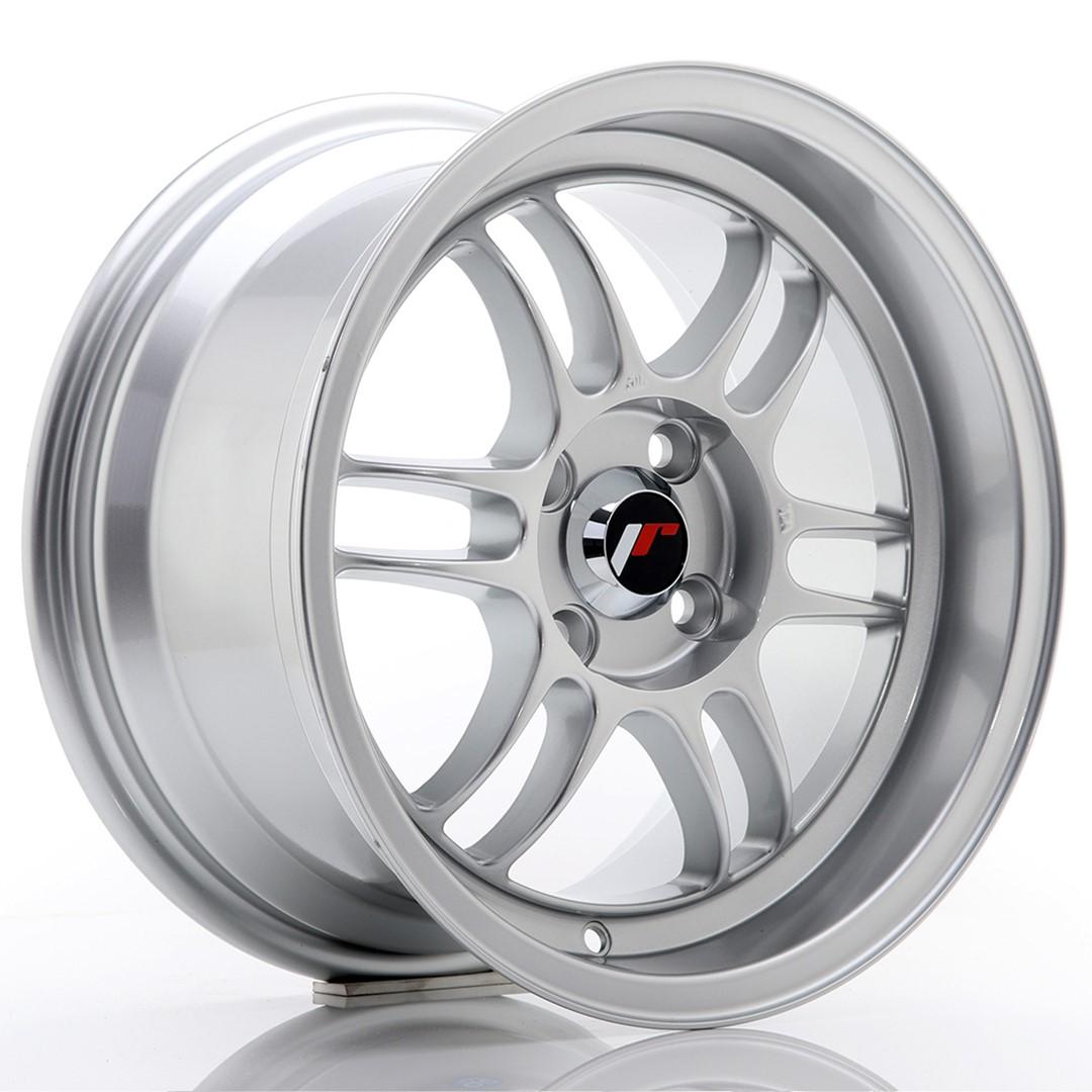 JR Wheels JR7 aluminiumfälg i Silver, 15"