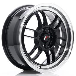 JR Wheels JR7 aluminiumfälg i Svart, 16"