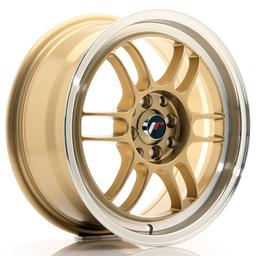 JR Wheels JR7 aluminiumsfelg i Gull, 16"