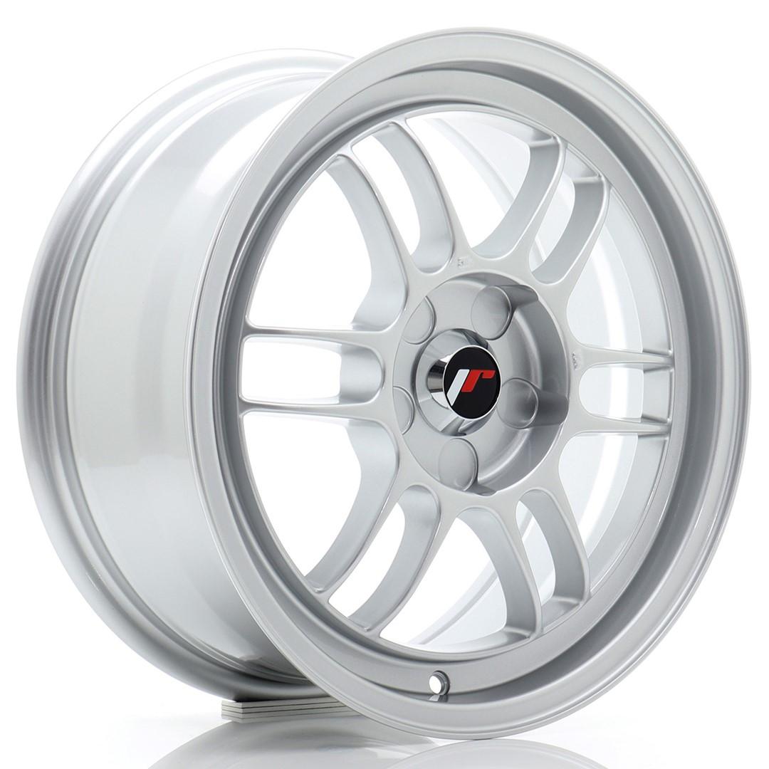 JR Wheels JR7 aluminiumsfælg i Sølv, 16"