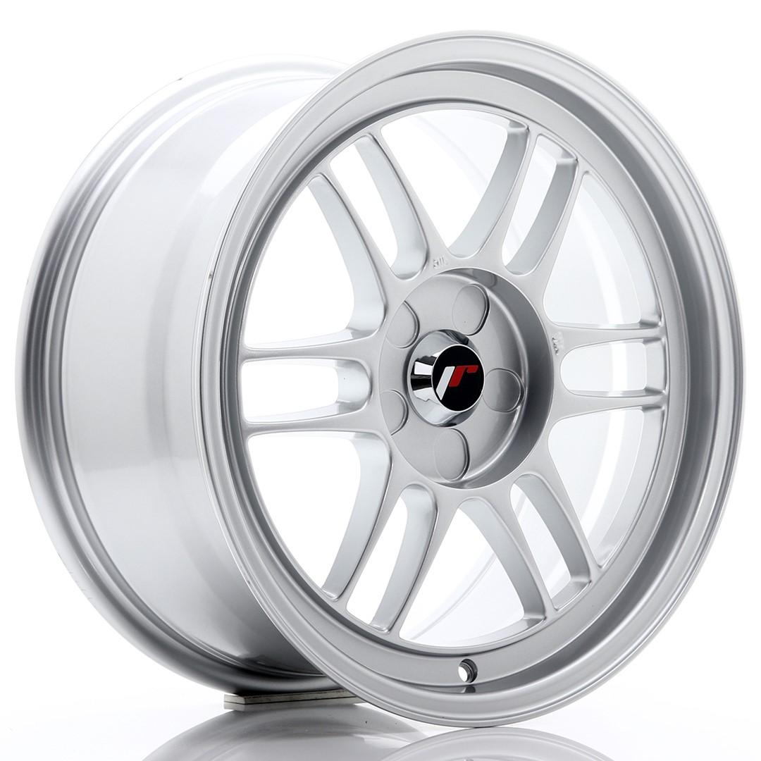 JR Wheels JR7 aluminiumsfælg i Sølv, 17"