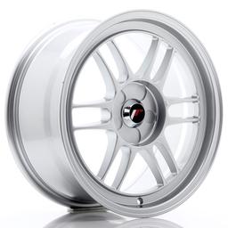JR Wheels JR7 aluminiumsfælg i Sølv, 17"