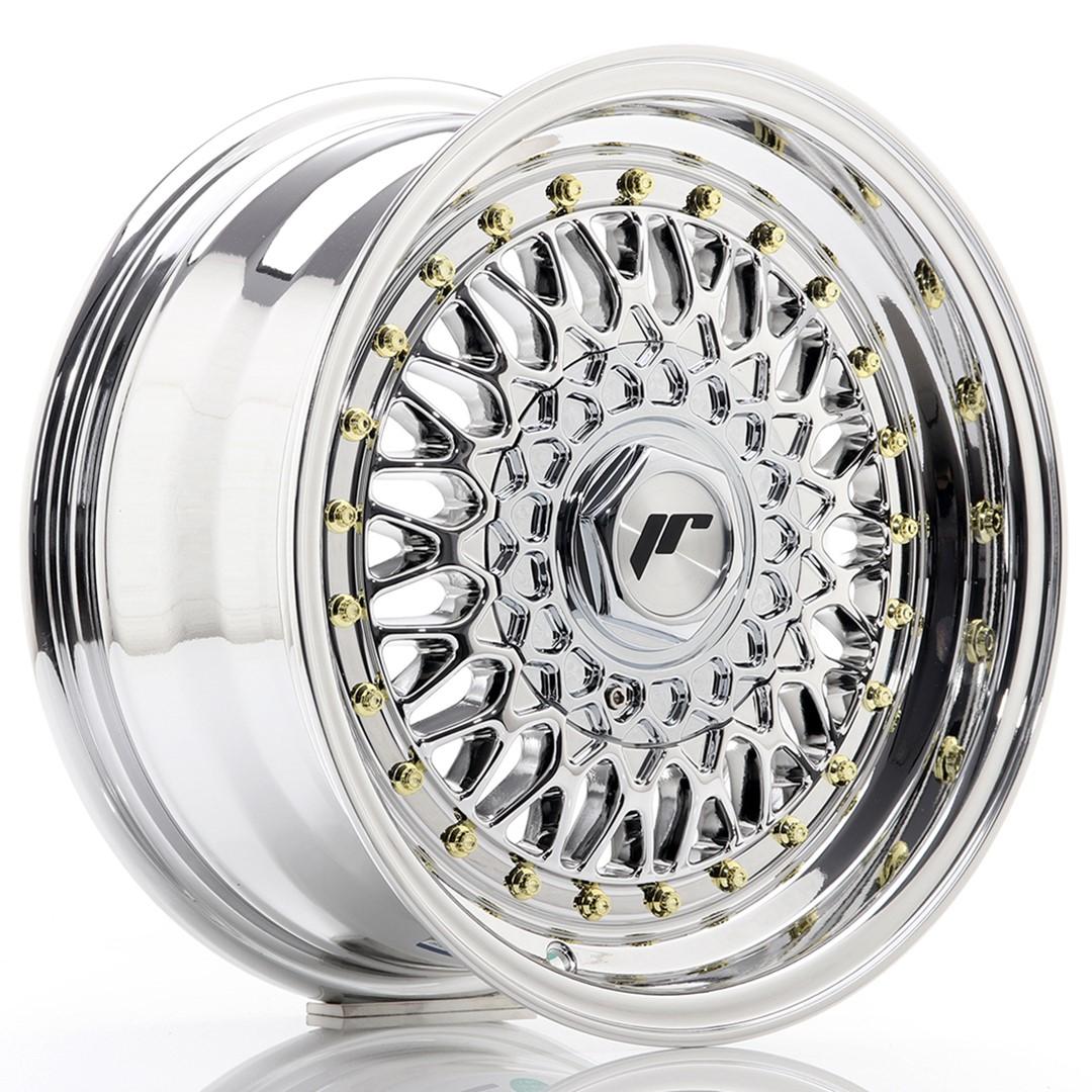 JR Wheels JR9 aluminiumsfælg i Sølv, 15"